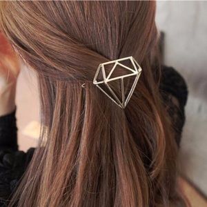 NEW Gold Diamond Hair Clip